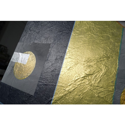 Aleksandra Semeniuk  - obrazy tech. mieszana - Geometria abstrakcyjna 2 foto #4