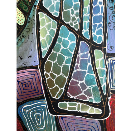 4mara - obrazy akryl - Kwiatowy zgiełk- oryginał foto #3