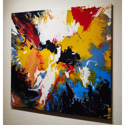 Felix Guenther - obrazy akryl - Flowing Energy foto #1