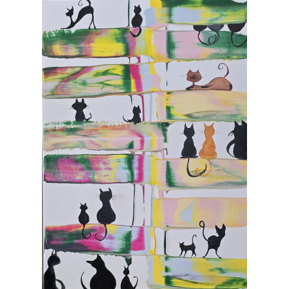 Ploteczki.pl, Ewa Mościszko, olej + akryl