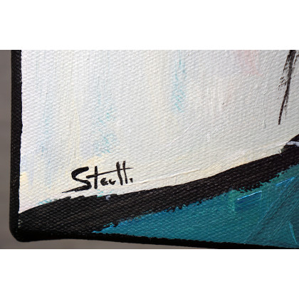 Rafal Stach - obrazy akryl - Our Sekret 80x100 foto #2