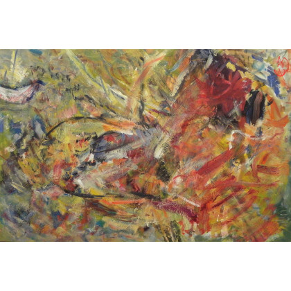 Plaża Nudystów 1, Eryk Maler, obrazy olejne