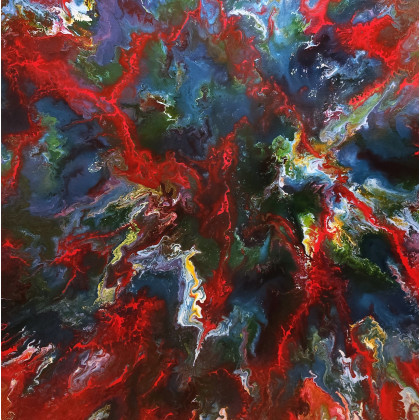 Living Thoughts, Felix Guenther, obrazy akryl