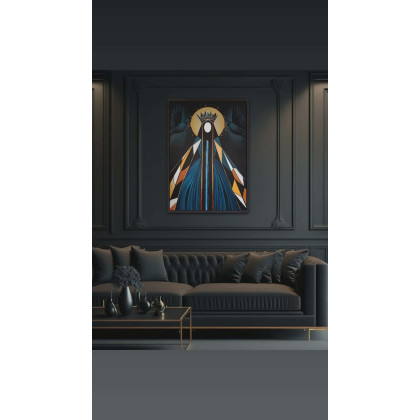 Sylwia Młodziejewska - obrazy akryl - Strażniczka Ansuz foto #2