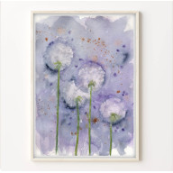 AKWARELA A4.  DMUCHAWCE