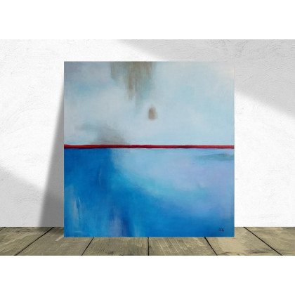 Paulina Lebida - obrazy akryl - Abstrakcja -obraz akrylowy 70/70 cm foto #1