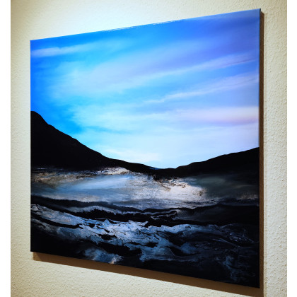 Felix Guenther - obrazy akryl - A fragment of a mountain world foto #1