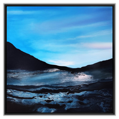 Felix Guenther - obrazy akryl - A fragment of a mountain world foto #3