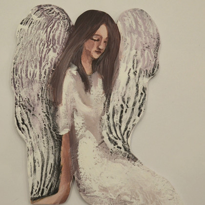 Anawa-art - obrazy tech. mieszana - Anioł Opiekun domostwa foto #1