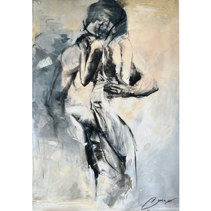 Studio.Sensual - obrazy tech. mieszana - We Dwoje - 100x70 foto #2