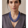 Naszyjnik Błękitna Kaskada – Wielorzędowy