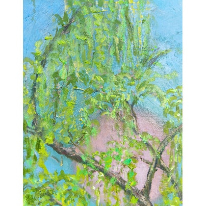 Elżbieta Goszczycka - obrazy olejne - Wierzba, która się nie śmieje foto #1