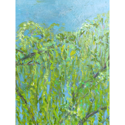 Elżbieta Goszczycka - obrazy olejne - Wierzba, która się nie śmieje foto #3