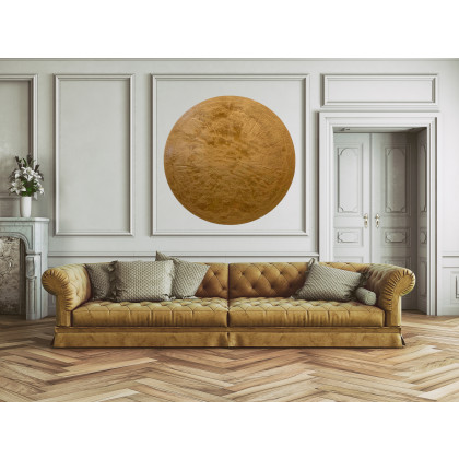 Obraz Golden Circle 01, Kamila Lenska, obrazy tech. mieszana