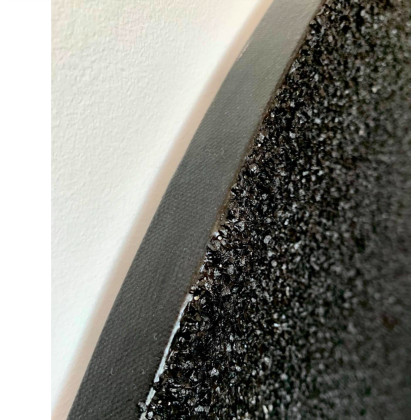 Kamila Lenska - obrazy tech. mieszana - Obraz Black Basalt foto #1