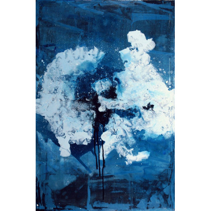 Kamila Lenska - obrazy akryl - Obraz Hold back the river foto #1