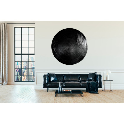 Obraz Black Circle 01, Kamila Lenska, obrazy tech. mieszana