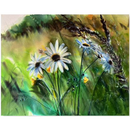 Nadzieja, Joanna Magdalena, obrazy akwarela