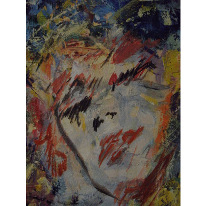 Eryk Maler - obrazy olejne - Madonna wśród kwiatów foto #1