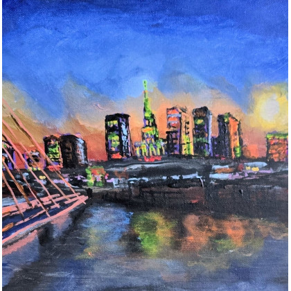 Krystyna Mościszko - obrazy akryl - Warszawa foto #1