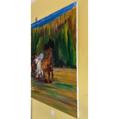 Bogna Woskowicz - obrazy olejne - Konie foto #1