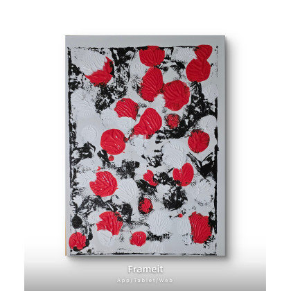 Ewa Mościszko - obrazy tech. mieszana - Poppies foto #1