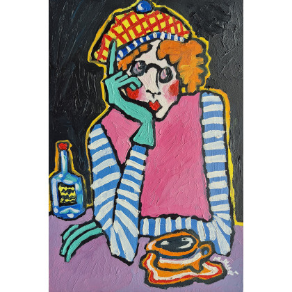 Marlena Kuć - obrazy olejne - pod powierzchnią koloru foto #1