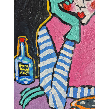 Marlena Kuć - obrazy olejne - pod powierzchnią koloru foto #2