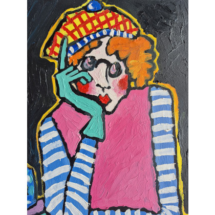 Marlena Kuć - obrazy olejne - pod powierzchnią koloru foto #3