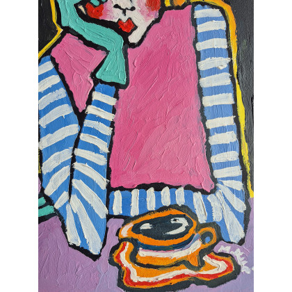 Marlena Kuć - obrazy olejne - pod powierzchnią koloru foto #4