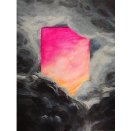 Magdalena Rybka-Derda - obrazy akryl - Okno 1 foto #2