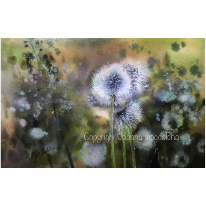 Gotowość, Joanna Magdalena, obrazy akwarela