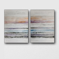 ABSTRAKCJA- DWIE AKWARELE FORMATU 32/24 CM