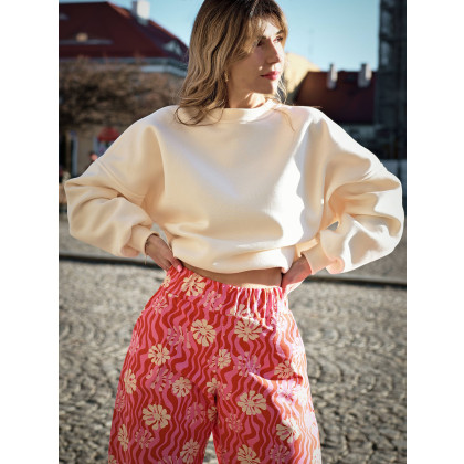 Soft Spot / kremowa bluza basic, Marta Hajduk-Pawlica, bluzy