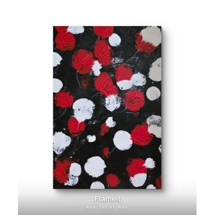 Ewa Mościszko - obrazy tech. mieszana - Poppies 3 foto #1