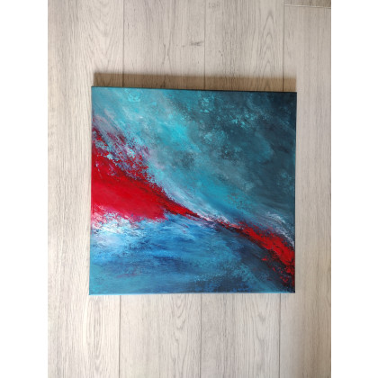 Magdalena Rybka-Derda - olej + akryl - Fala 1 foto #1