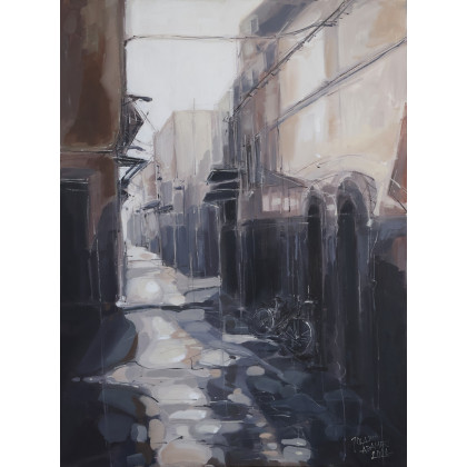 Cisza, Jolanta Adamiec, obrazy olejne