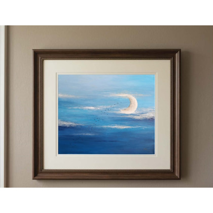 Paulina Lebida - obrazy akryl - Ulotne myśli- obraz akrylowy 50/60 cm foto #1