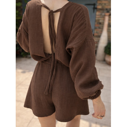 Marta Hajduk-Pawlica - inne - Be My Baby /czekoladowy komplet muślinowy foto #3