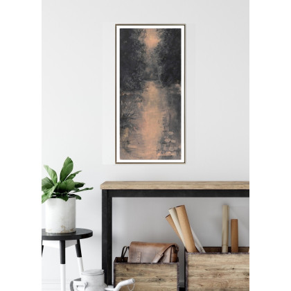 Jolanta Frankiewicz - obrazy akwarela - Ciepłoczule -akwarela  Wertykalny format foto #1