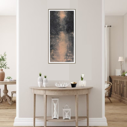 Jolanta Frankiewicz - obrazy akwarela - Ciepłoczule -akwarela  Wertykalny format foto #2