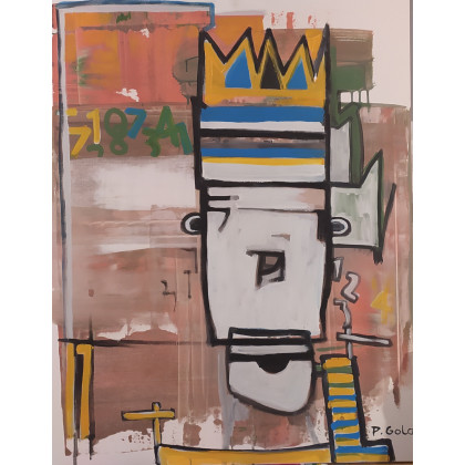 Księciunio, Piotr Gola, olej + akryl