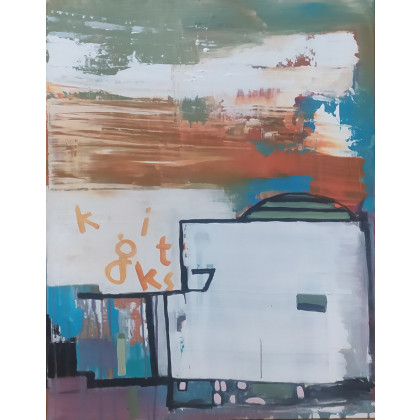 Expressive, Piotr Gola, obrazy akryl