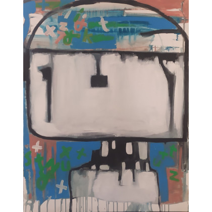 Paranoid, Piotr Gola, obrazy akryl