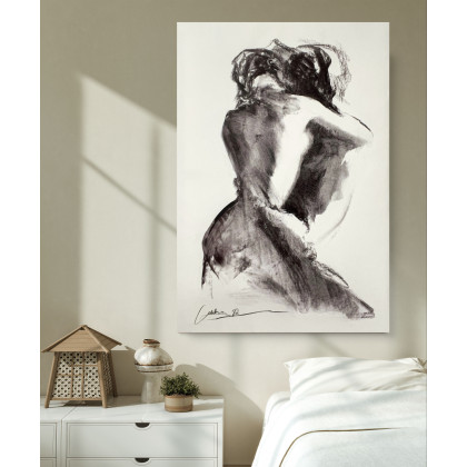 Studio.Sensual - rysunek węglem - Razem 100x70 foto #1