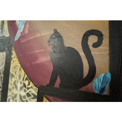 Aleksandra Semeniuk - obrazy tech. mieszana - Porozmawiajmy... foto #3