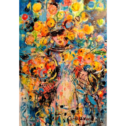 Dariusz Grajek - olej + akryl - Pomarańczarka.... foto #1