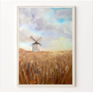 AKWARELA A4. STARY MŁYN