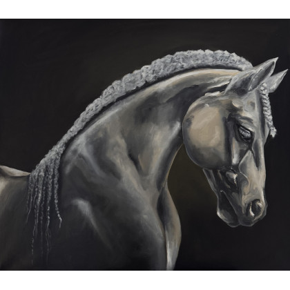Koń, Małgorzata Gazduła, obrazy olejne