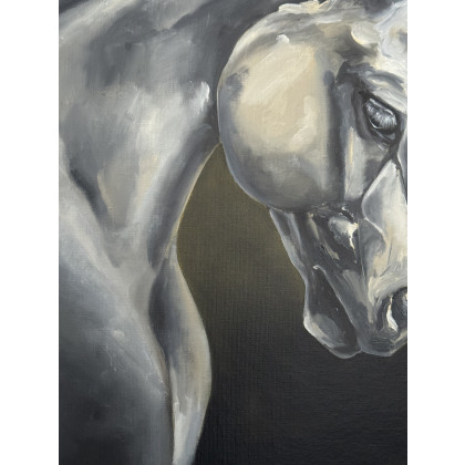 Małgorzata Gazduła - obrazy olejne - Koń foto #2